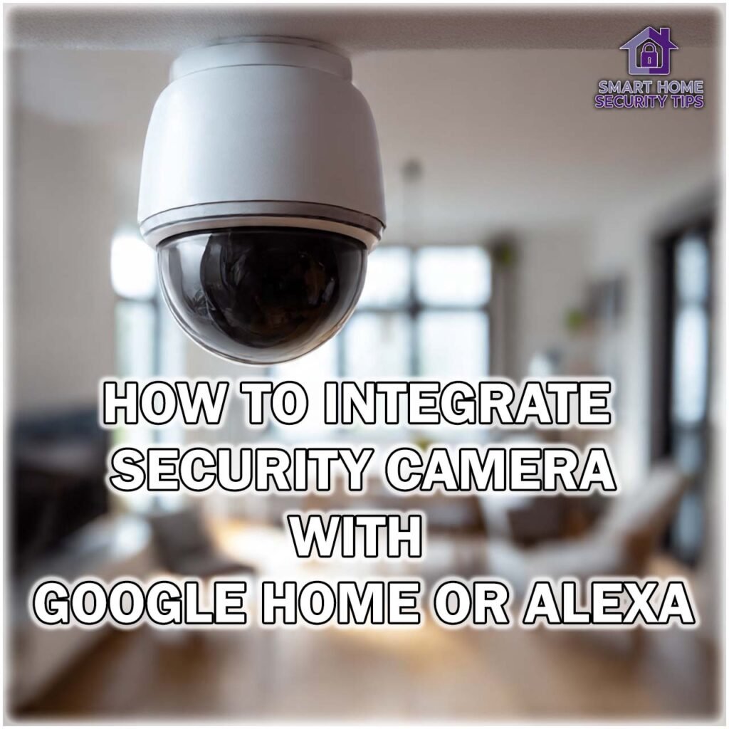How to Integrate Security Camera with Google Home or Alexa