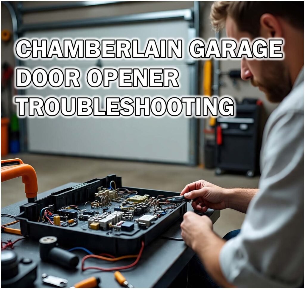 Chamberlain garage door opener troubleshooting