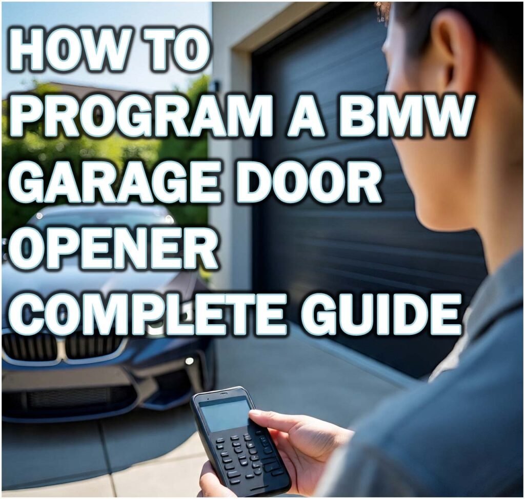 How to Program BMW Garage Door Opener: Complete Guide