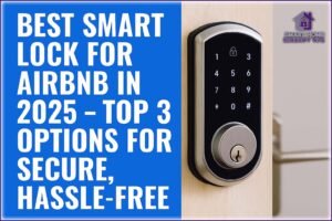 Best Smart Lock for Airbnb in 2025 – Top 3 Options for Secure, Hassle-Free Hosting